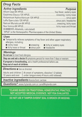 Hyland's Naturals Seasonal Allergy Relief Tablets - 60 Count - Image 5