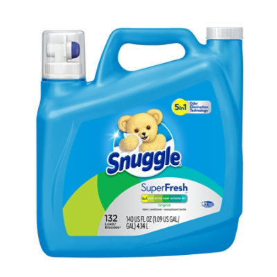 Snuggle Liquid Fabric Conditioner 5 In 1 Super Fresh Original - 140 Fl. Oz. - Image 1