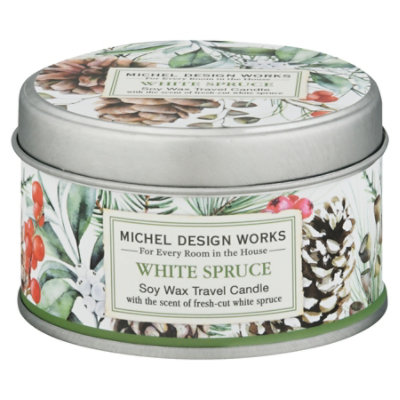 White Spruce Travel Candle - .35 LB
