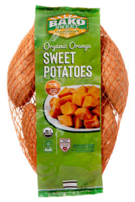 Bako Sweet Potatoes Bag 2lb Organic - 2 LB - Image 1