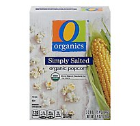 O Organics Popcorn Microwave 3-2.8 Oz - 3-2.8 OZ