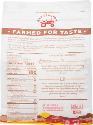 Red Tractor Oats Instant Australian - 32 OZ - Image 6