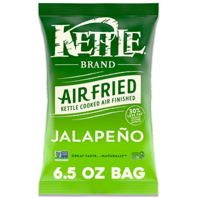 Kettle Brand Air Fried Jalapeno Kettle Potato Chips - 6.5 Oz - Image 1