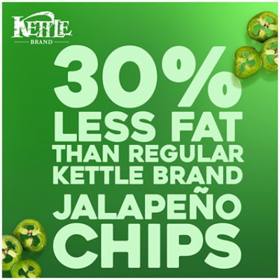 Kettle Brand Air Fried Jalapeno Kettle Potato Chips - 6.5 Oz - Image 2