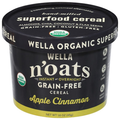 Wella Noats Apple Cinnamon Grain Free Hot Cereal - 1.6 Oz - Image 3