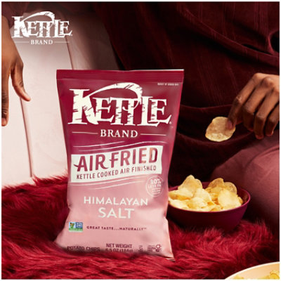 Kettle Brand Air Fried Himalayan Salt Kettle Potato Chips - 6.5 Oz - Image 3