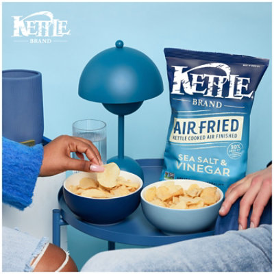 Kettle Brand Air Fried Sea Salt and Vinegar Kettle Potato Chips - 6.5 Oz - Image 3