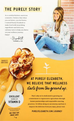 Purely Elizabeth Honey Peanut Butter Superfood Cereal with Vitamin D - 11 Oz - Image 7