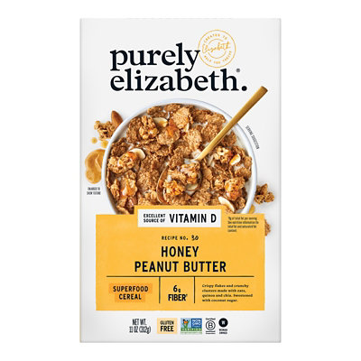 Purely Elizabeth Honey Peanut Butter Superfood Cereal with Vitamin D - 11 Oz - Image 1