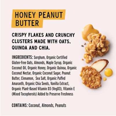 Purely Elizabeth Honey Peanut Butter Superfood Cereal With Vitamin D ...