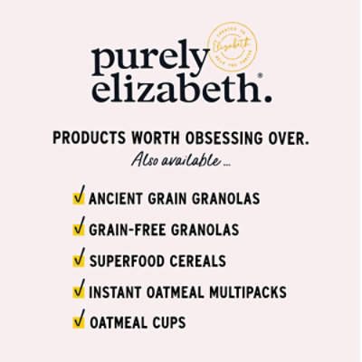 Purely Elizabeth Honey Peanut Butter Superfood Cereal with Vitamin D - 11 Oz - Image 7