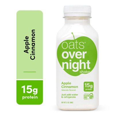 Oats Overnight Apple Cinnamon Shake - 2.2 Oz - Image 2