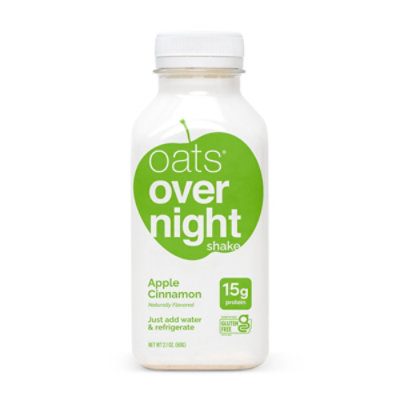 Oats Overnight Apple Cinnamon Shake - 2.2 Oz - Image 3