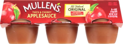 Mullens Original Recipe Thick And Chunky Applesauce - 6-4 Oz - Image 2