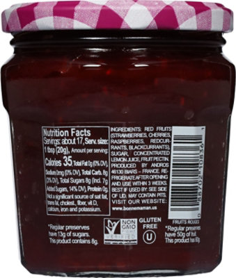 Bonne Maman Red Fruit Less Sugar Spread - 11.8 Oz - Image 6