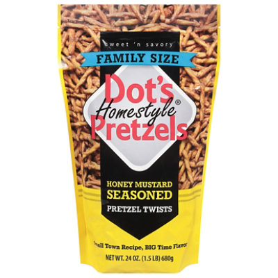 Dots Honey Mustard Pretzels 24 Oz JewelOsco