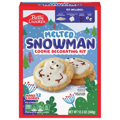 Betty Crocker Melting Snowman Cookie Decorating Kit - Each - Image 3