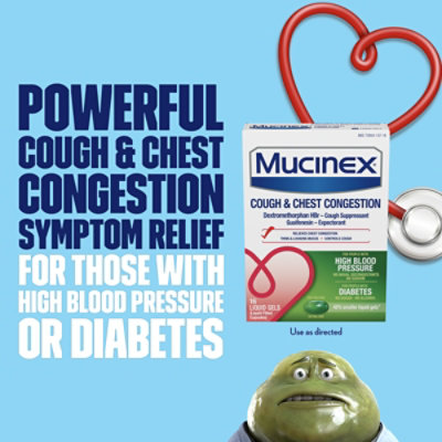 Mucinex Cough & Chest Congestion Liquid Gels - 16 Count - Image 6