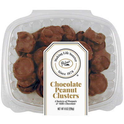 Chocolate Peanut Cluster - 8 Oz - Image 1