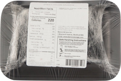 Bianco & Sons Sweet Italian Pork Sausage - 16 Oz - Image 6