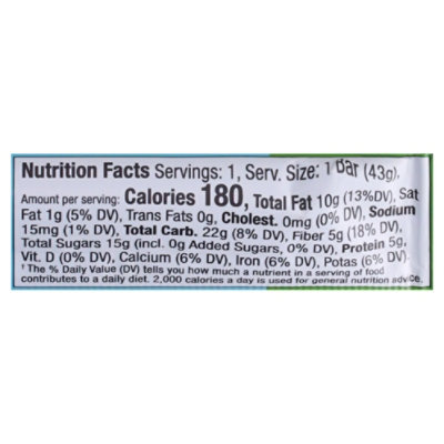 Bearded Brothers Bar Bodacious Blueberry Vanilla Organic - 1.52 Oz ...