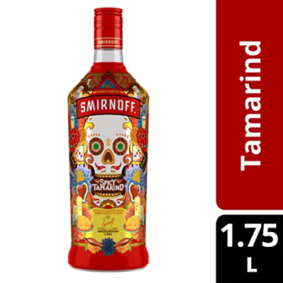 Smirnoff Spicy Tamarind Vodka Infused with Natural Flavors Bottle - 1.75 Liter - Image 1