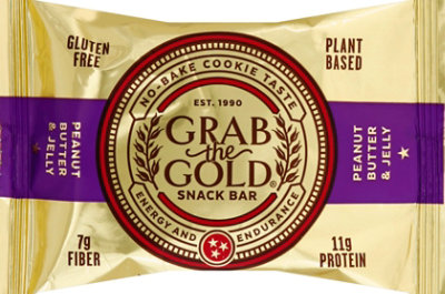 Grab The Gold Peanut Butter & Jelly Protein Bar - 2 Oz - Image 2