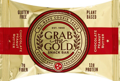 Grab The Gold Chocolate Peanut Butter Protein Bar - 2 Oz - Image 2