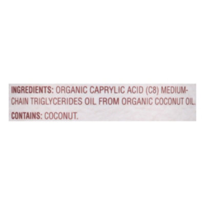 Nutiva C8 MCT Oil - 12 Fl. Oz. - Image 4