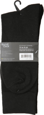 Round the Clock Size 10-13 Men Crew Socks - 2 Count - Image 4