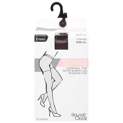 Round The Clock 2pk Phyhs W/shdto Coffe Xl - 2 Count - Image 1