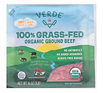 Verde Farms Organic Grass Feed Ground Beef - 16 Oz