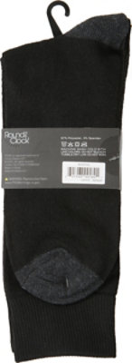 Round The Clock Men Dres Tipd Charcl - 2 Count - Image 4