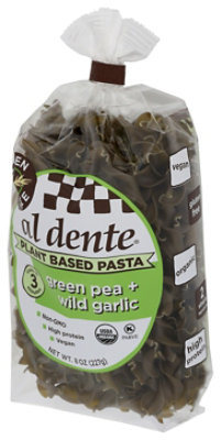 Al Dente Green Pea Wild Garlic Pasta - 8 Oz - Image 4