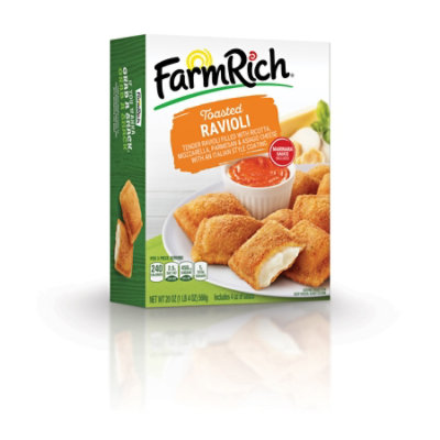Farm Rich Toasted Ravioli - 20 Oz