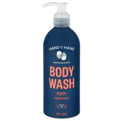 Hand In Hand Poppy Body Wash 10 Fl. Oz. Vons