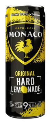 Monaco Hard Lemonade - 12 Fl. Oz. - Image 1