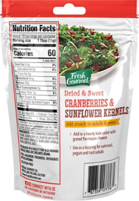 Fresh Gourmet Cranberries And Sunflower Kernels - 4 Oz - Image 6