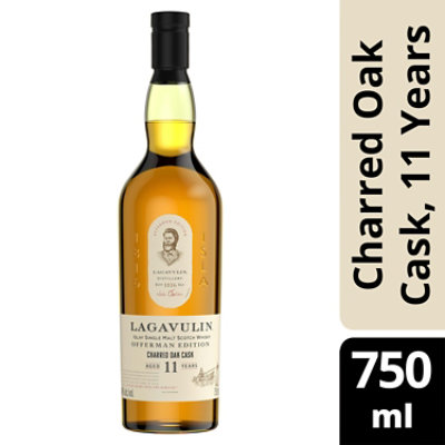 Lagavulin Offerman Edition Charred Oak Cask 11 Year Old Islay Single Malt Scotch Whisky - 750 Ml - Image 2