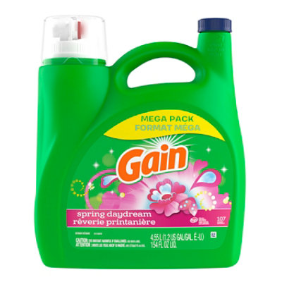 Gain Aroma Boost Spring Daydream Liquid Detergent - 154 Fl. Oz. - Image 2