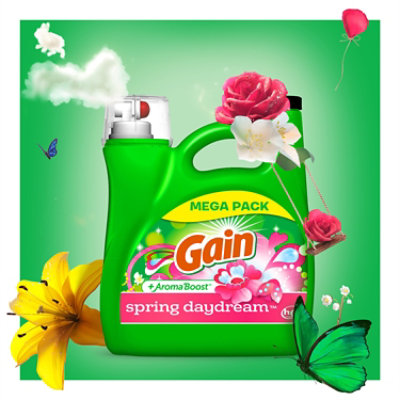 Gain Aroma Boost Spring Daydream Liquid Detergent - 154 Fl. Oz. - Image 5