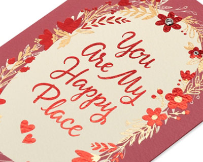 American Greetings You Are My Happy Place Valentine's Day Card - Each - Image 4