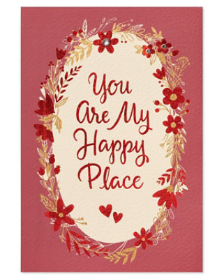 American Greetings You Are My Happy Place Valentine's Day Card - Each - Image 5