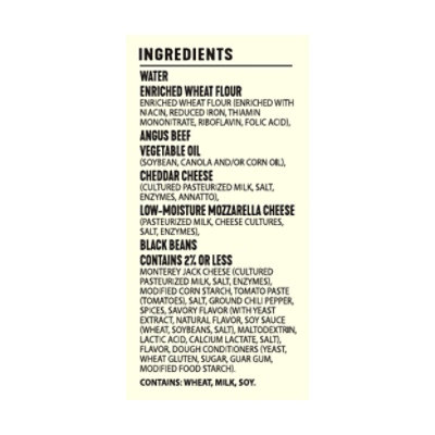 El Monterey Signature Beef Black Bean & Three Cheese Loaded Nacho Chimichanga Single Serve - 4.8 Oz - Image 6