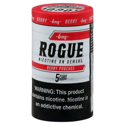 Rogue Berry 6mg Nicotine Pouch - 20 Count - Image 3