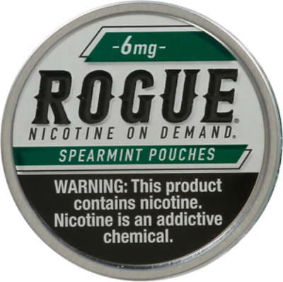 Rogue Spearmint 6mg Nicotine Pouch - 20 Count