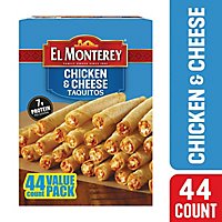 El Monterey Chicken And Cheese Taquito Large Value Pack - 2.75 Lb - Image 1