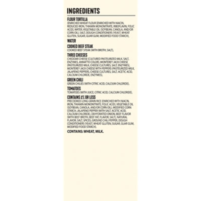 El Monterey Signature Steak Cheese & Rice Chimichangas 12 Count - 54 Oz - Image 5