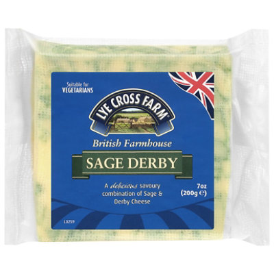 Lye Cross Farms Sage Derby Cheese - 7 Oz - Image 2