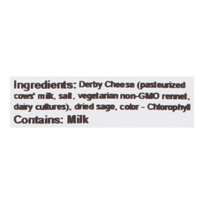 Lye Cross Farms Sage Derby Cheese - 7 Oz - Image 4